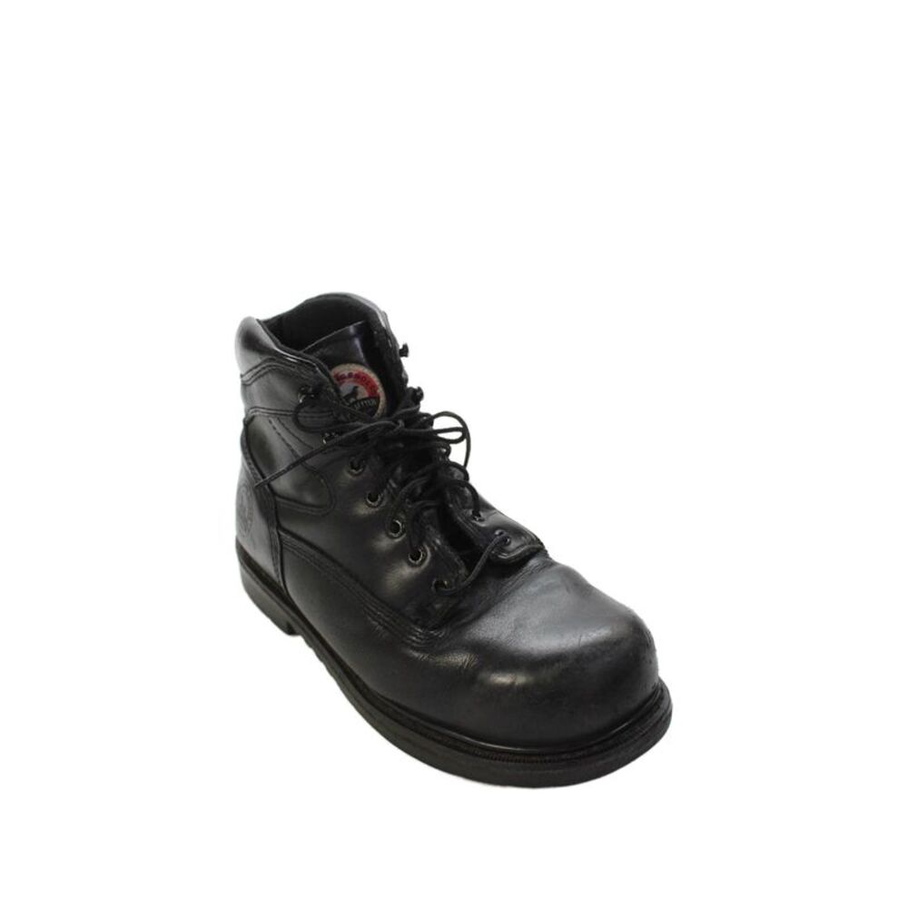 Red Wing Shoes Mens Leather Lace Up Irish Setter Work Boots Black Size 10.5